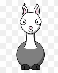 Llama Clipart Free Download Transparent Png Creazilla - Llama Cartoon Clipart Emoji,Alpaca Emoji