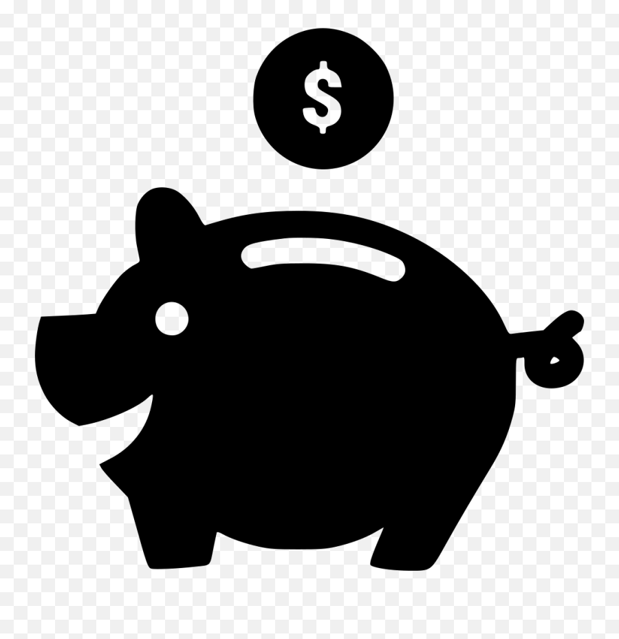 Piggy Bank Png - Piggy Bank Svg Free Emoji,What Does The X In A Box Emoji Mean