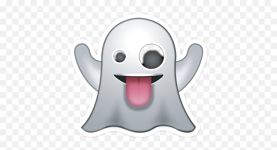 Ghost Fantasma White Snapchat Emoji Emojis Like Mood - Ghost Emoji Png,Snapchat Emoji