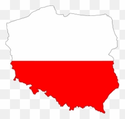 Poland Map Flag - With Emoji