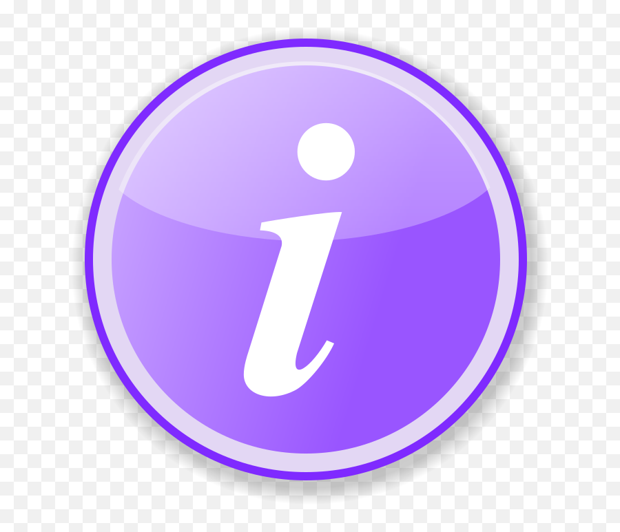 Information Purple - Information Icon Svg Green Emoji,I'm Watching You Emoji