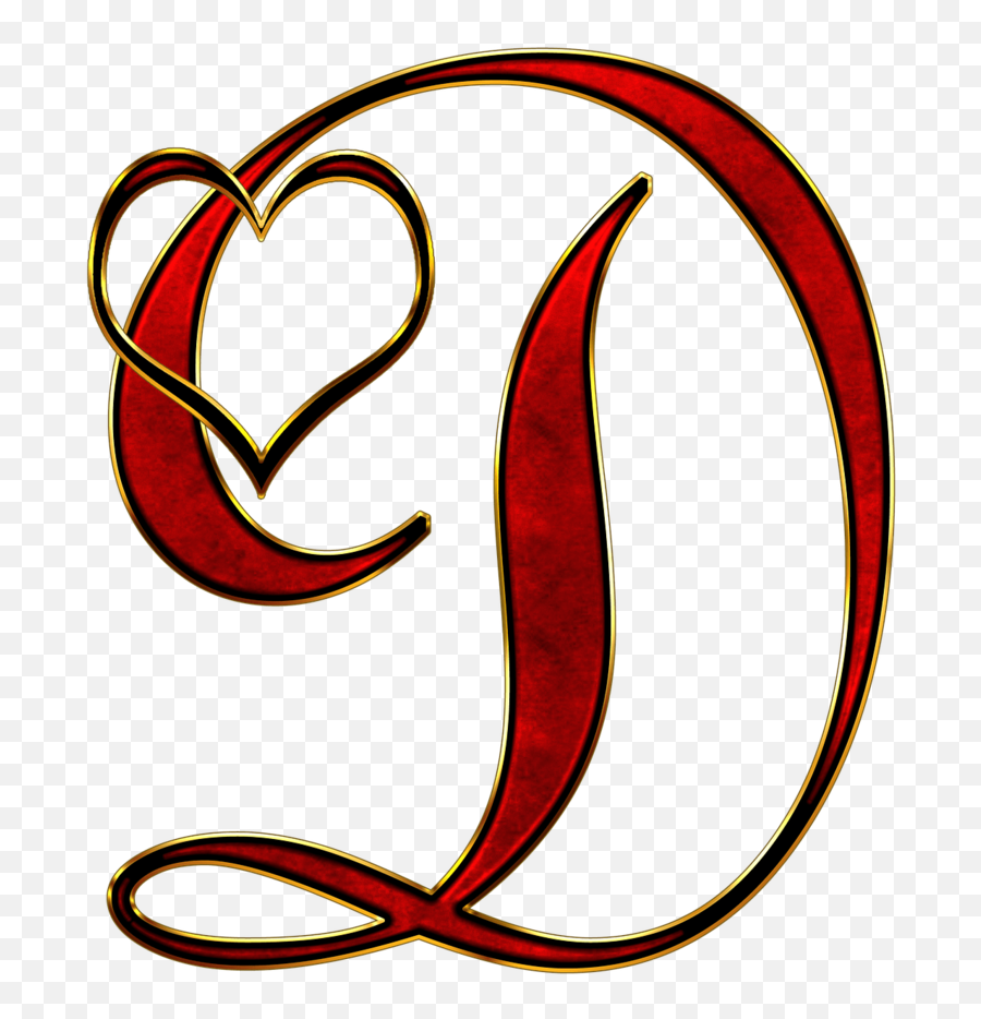 Png Valentine - D Letter Image Download Emoji,Letter D Emoji