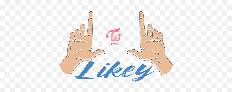 Twice Twicetagram Likey Twicelikey - Twice Emoji,Double High Five Emoji