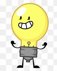 Lightbulb Clipart Personality - Inanimate Insanity Emoji