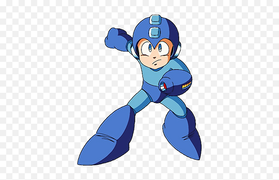 Megaman Blue Robot Videogames Capcom - Mega Man Emoji,Mega Man Emoji