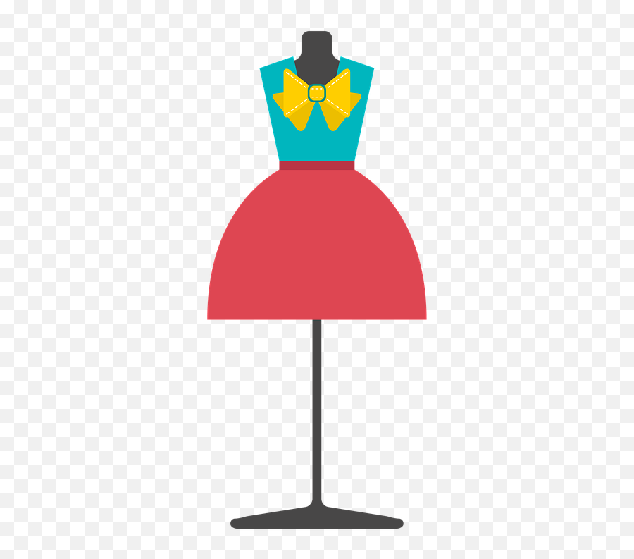 Manikin Fashion Clothes - Illustration Emoji,Girl Lipstick Dress Emoji