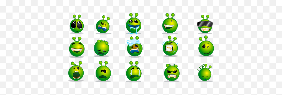 Smileys - Alien Smiley Emoji,Bug Emojis