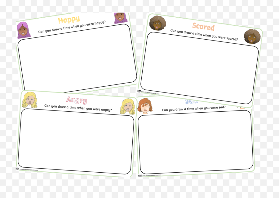 Free Draw Emotions Early Years - Document Emoji,Emotions Images Free