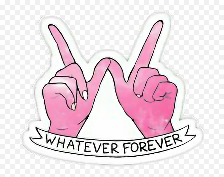 Whatever Whateverforever Forever Hands - Clip Art Emoji,Whatever Hand Emoji