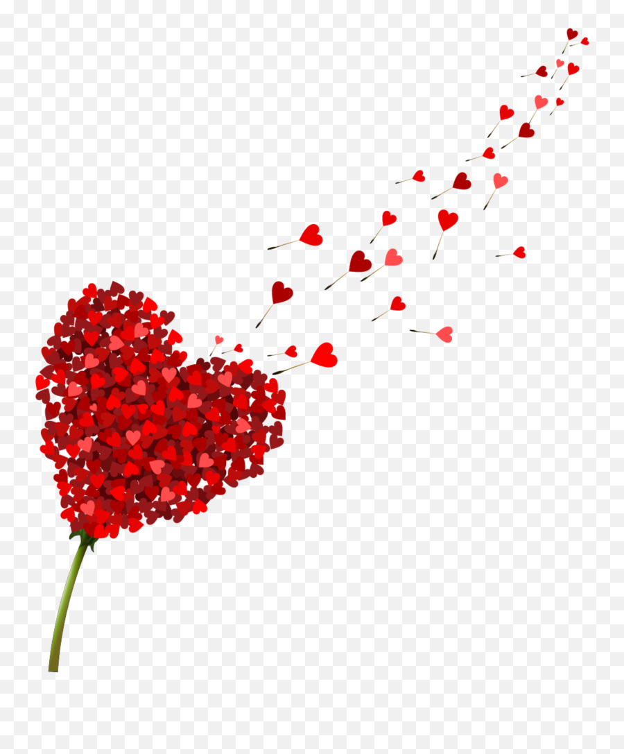 Pin - Love Background Emoji,Flower Emoji Vector