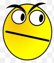 Angry Smiley Face Expression Emoticon Emotion - Smiley Face Clip Art Emoji,Angry Emoji