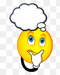 Thinking Png Person Emoji Boy Cartoon - Clipart