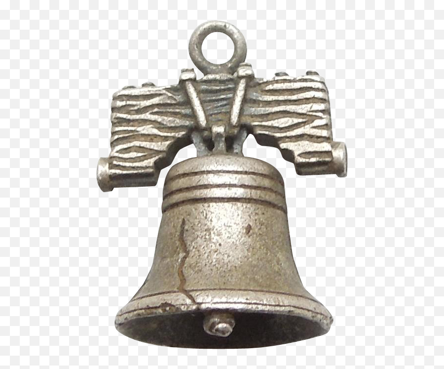 Download Vintage 3d Liberty Bell - Ghanta Hd Png Download Ghanta Emoji,Emoji Bell Line