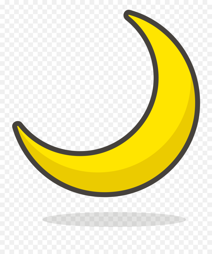 640 - Bulan Sabit Gambar Bulan Animasi Emoji,New Moon Emoji