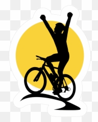 The Most Edited - Silhueta Ciclista Png Emoji