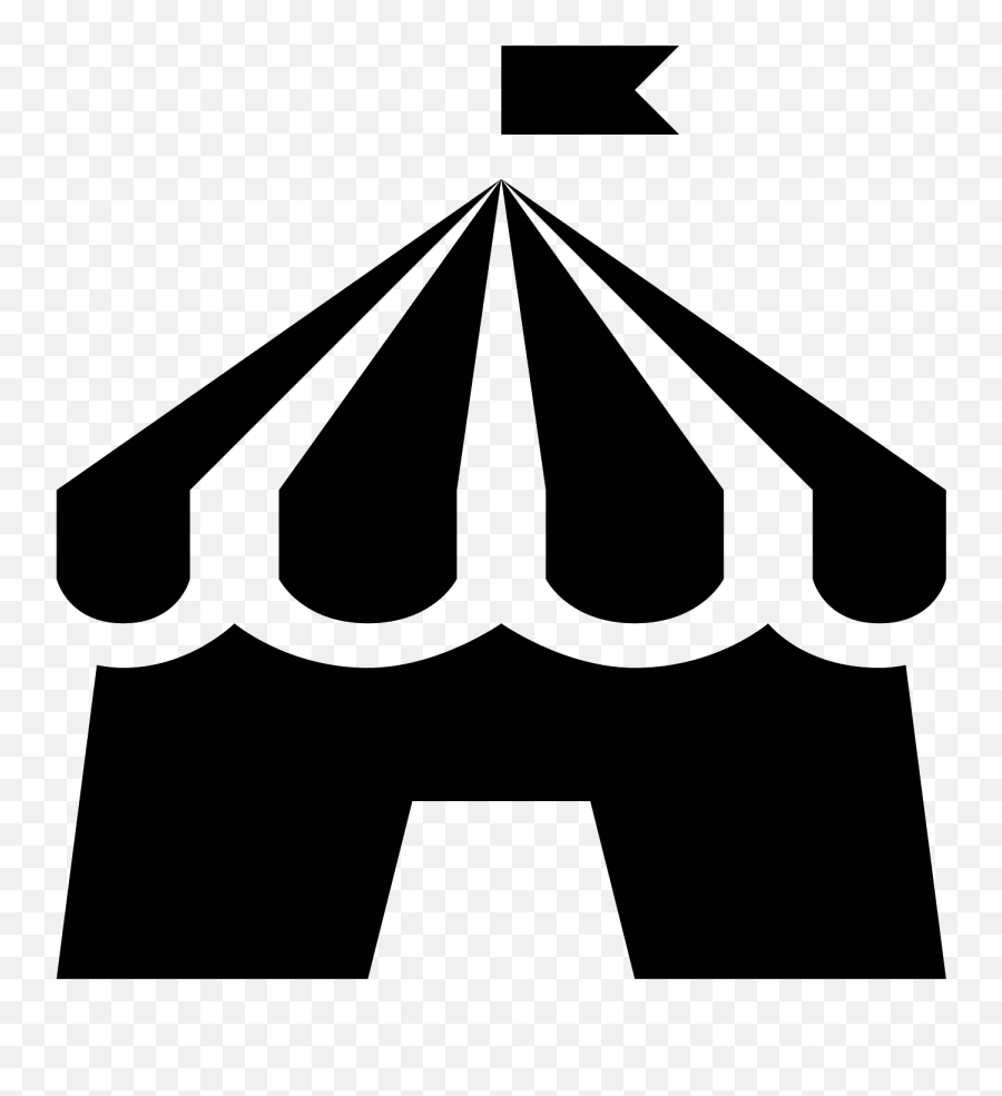Circus Tent Transparent Png Clipart - Circus Tent Icon Png Emoji,Circus Emoji