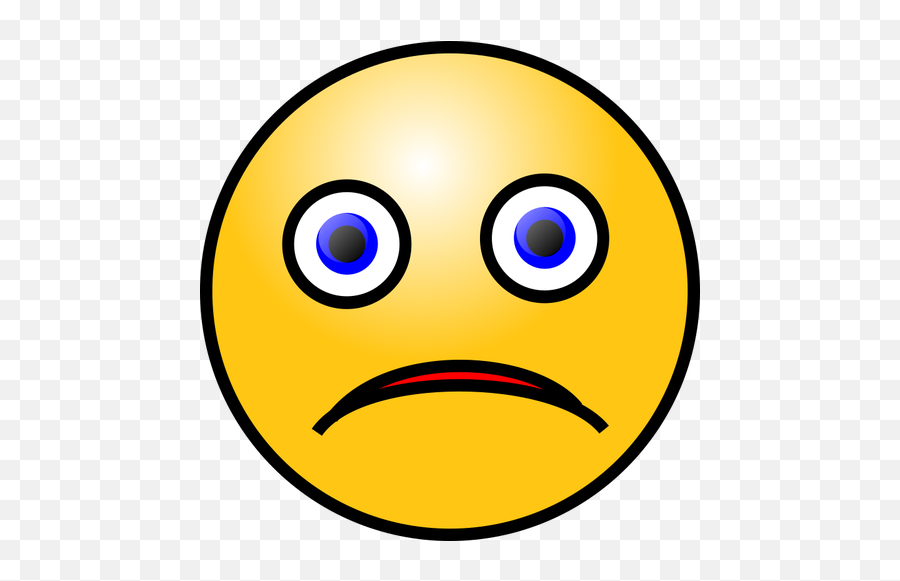 Staring Face - Clipart Smiley Traurig Emoji,Laughing Emoji