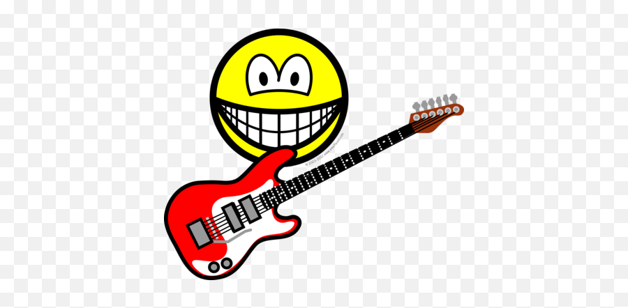 Smilies - Guitar Smile Emoji,Oo Emoticons