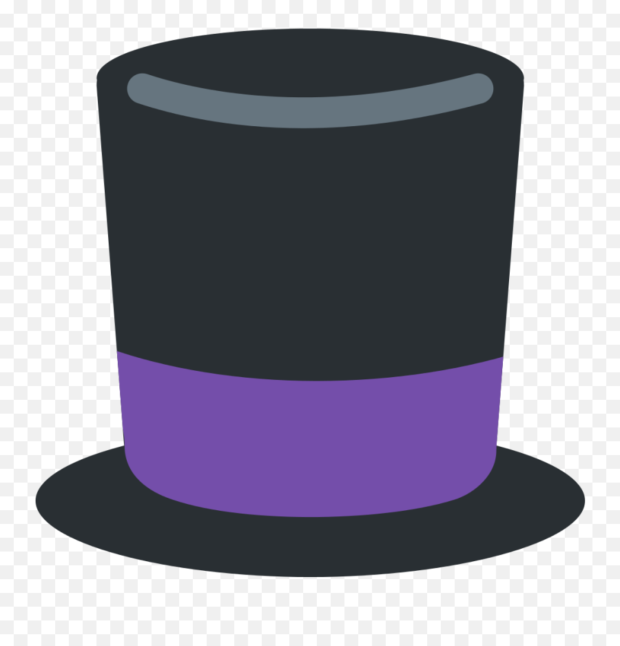 Twemoji 1f3a9 - Top Hat Emoji Transparent,Emoticones