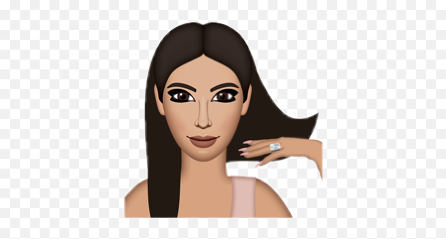 Kim Kimkardashian Kardashian Emoji - Me You Kim Kardashian,Kim Emoji