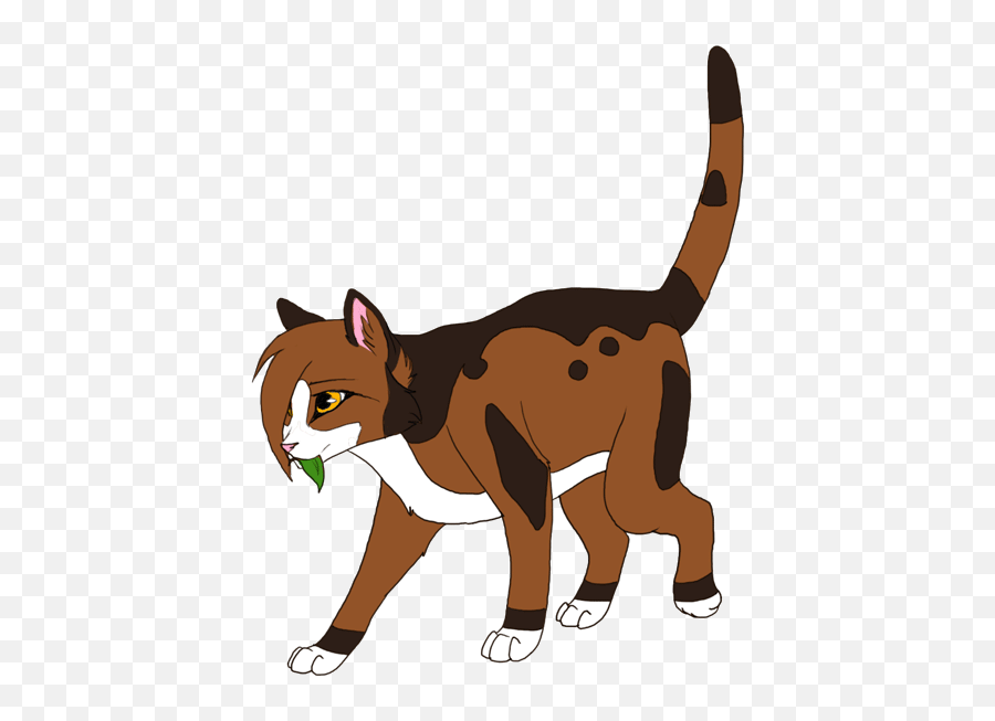 Ember - Warrior Cat Running Animation Emoji,Cat Heart Emoji Meme