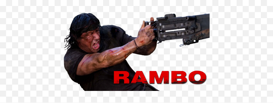 Rambo Png - Rambo Png Emoji,Emoji Shooting Itself
