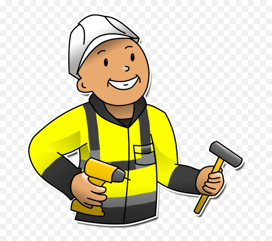 Handyman Clipart Maintenance Guy - Clip Art Emoji,Handyman Emoji