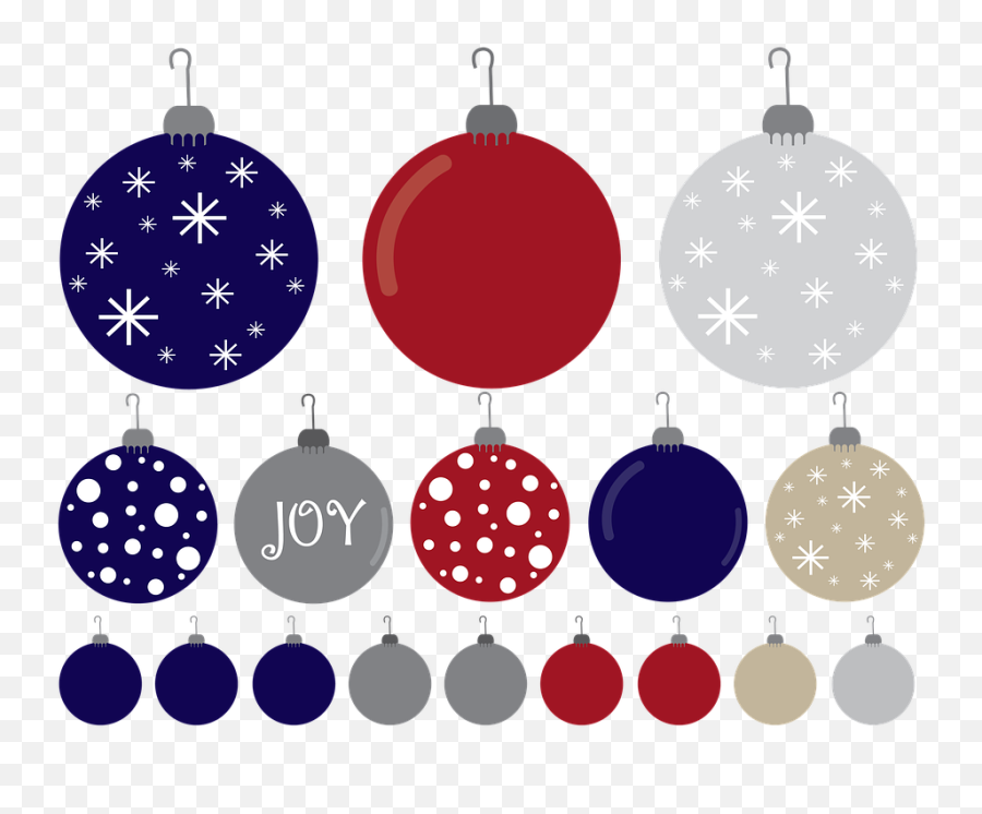Christmas Ornaments - Christmas Ornament Svg Free Emoji,Emoji Christmas Ornaments