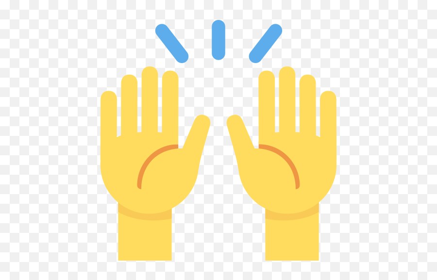 Hands In The Air Emoji Meaning With Pictures - Raised Hands Emoji Twitter,Praise Emoji
