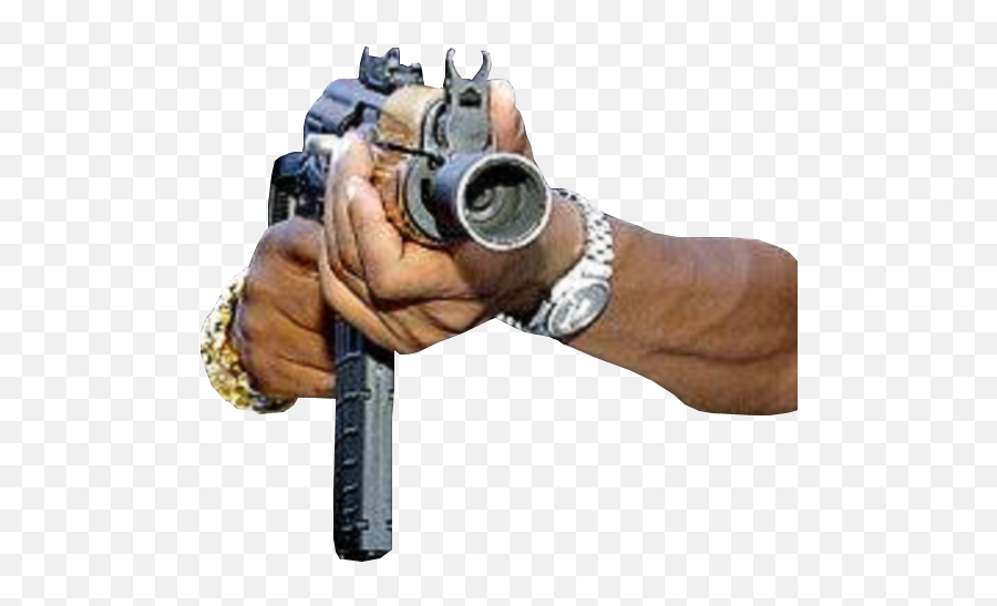 Gun In Hand Psd Official Psds - Hand With Rifle Png Emoji,Gunshot Emoji