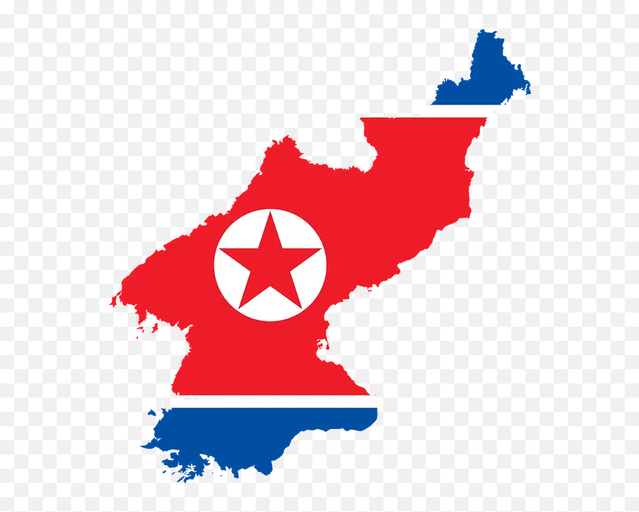 Codes And Pictures Of North Korea Flag - North Korea Flag On Country Emoji,Korean Flag Emoji