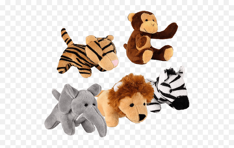 Hakol Jungle Friends Talking Plushie Set - Soft Emoji,Emoji Stuffed Animals