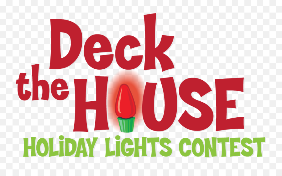 Deck The House Holiday Light Contest - Vertical Emoji,Holiday Emoticons