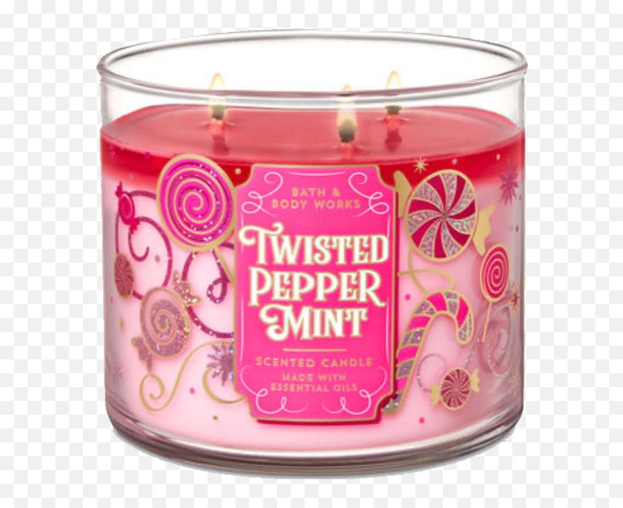 Peppermint Candy Christmas Sticker - Bath And Body Works Peppermint Twist Emoji,Peppermint Emoji