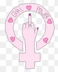 Middle Finger - Female Symbol Emoji