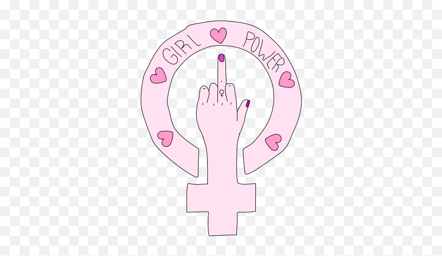Middle Finger - Female Symbol Middle Finger Emoji,Flipping Off Emoticon