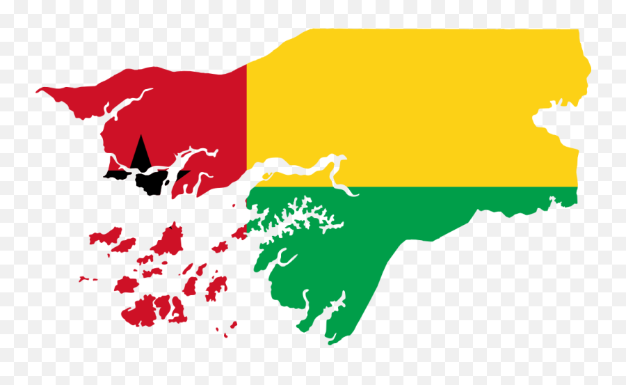 Flag - Guinea Bissau Map With Capital Emoji,Eu Flag Emoji