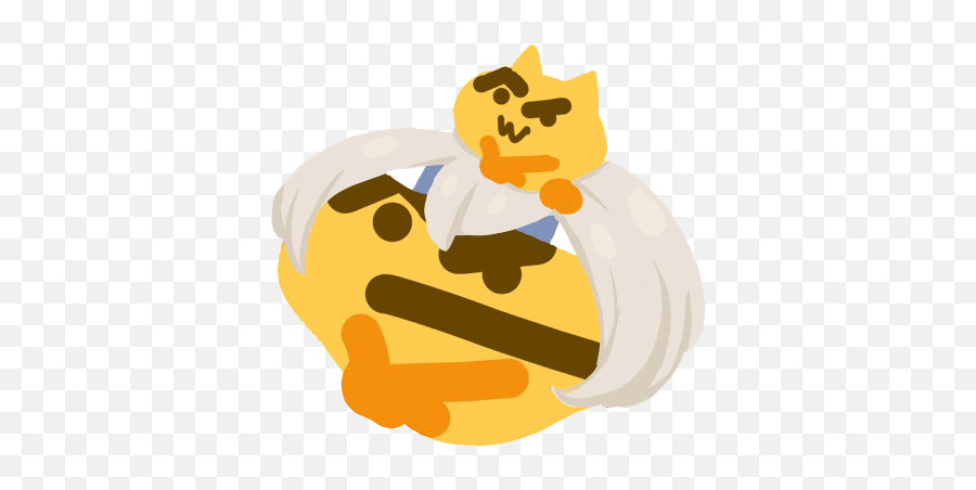 Thonk Emoji - Thinking Emoji Funny,Hmm Emoji