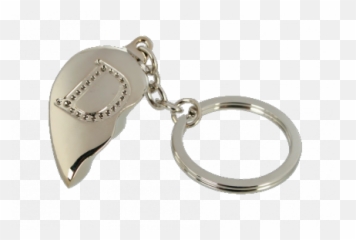 Letter D Engraved - Keychain Half Heart Letter Emoji,Letter D Emoji