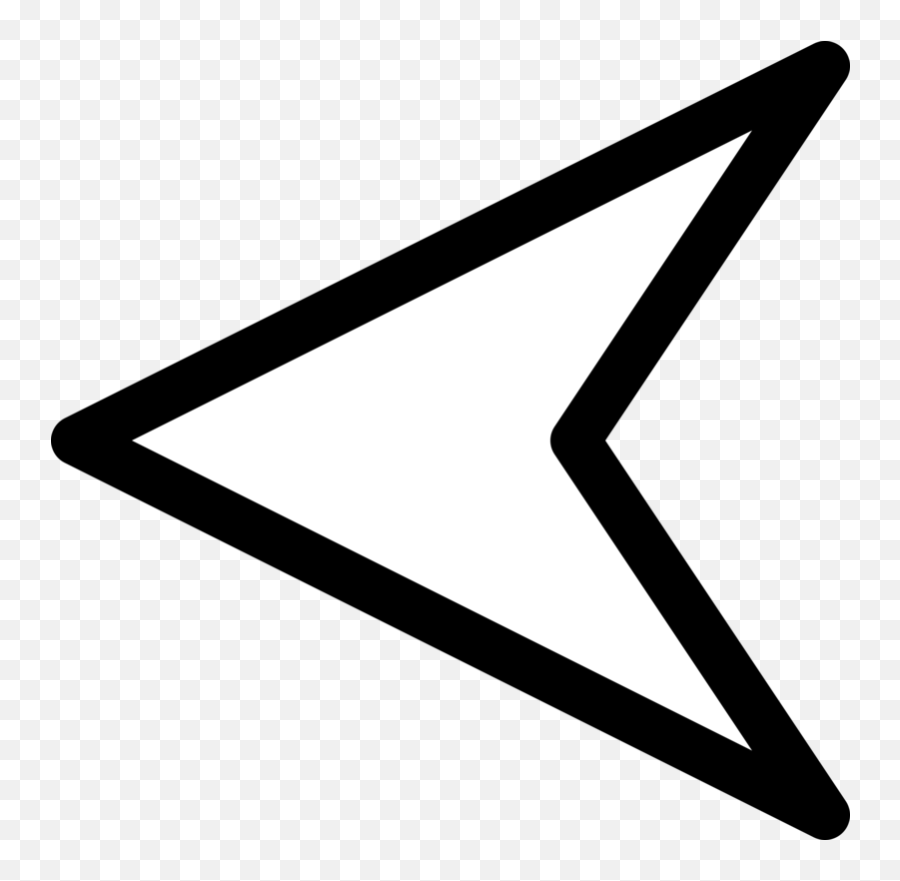 Download Free Png Triangle - Transparent Background White Arrow Png Emoji,Arrow Emojis