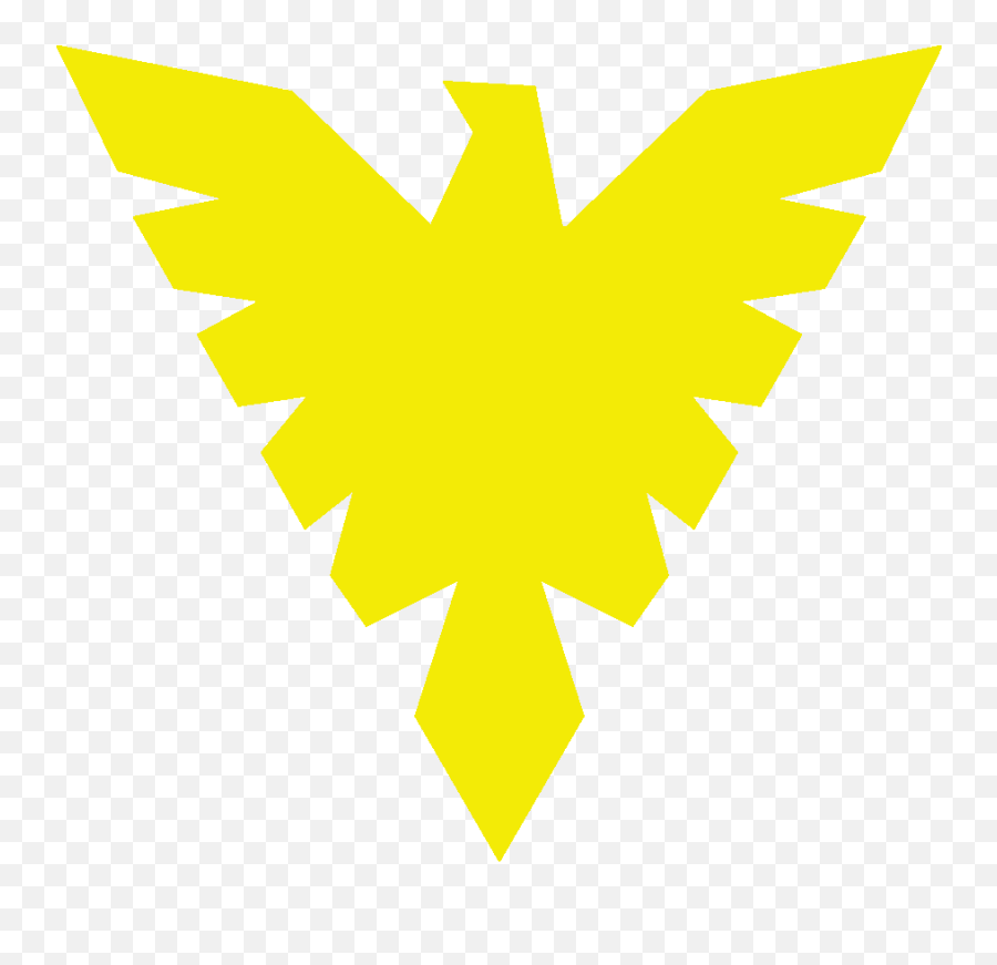 Phoenix Clipart Yellow Phoenix Yellow - X Men Phoenix Symbol Emoji,X Men Emoji
