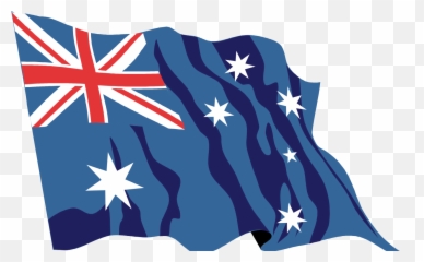 Australia Flag Waving Icon - Day And Indian Republic Emoji