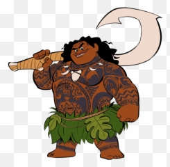 Maui Svg - Maui Moana Clipart Emoji,Statue Of Liberty And Cop Emoji