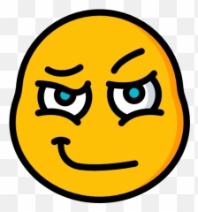 Smirking - Smiley Emoji,Smirking Face Emoji