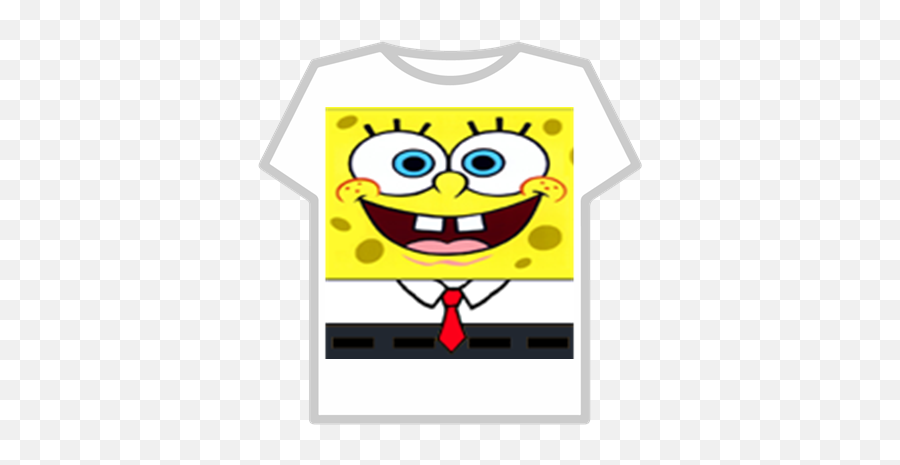 New Spongebob T Shirt - Spongebob T Shirt Roblox Emoji,Spongebob Emoticon