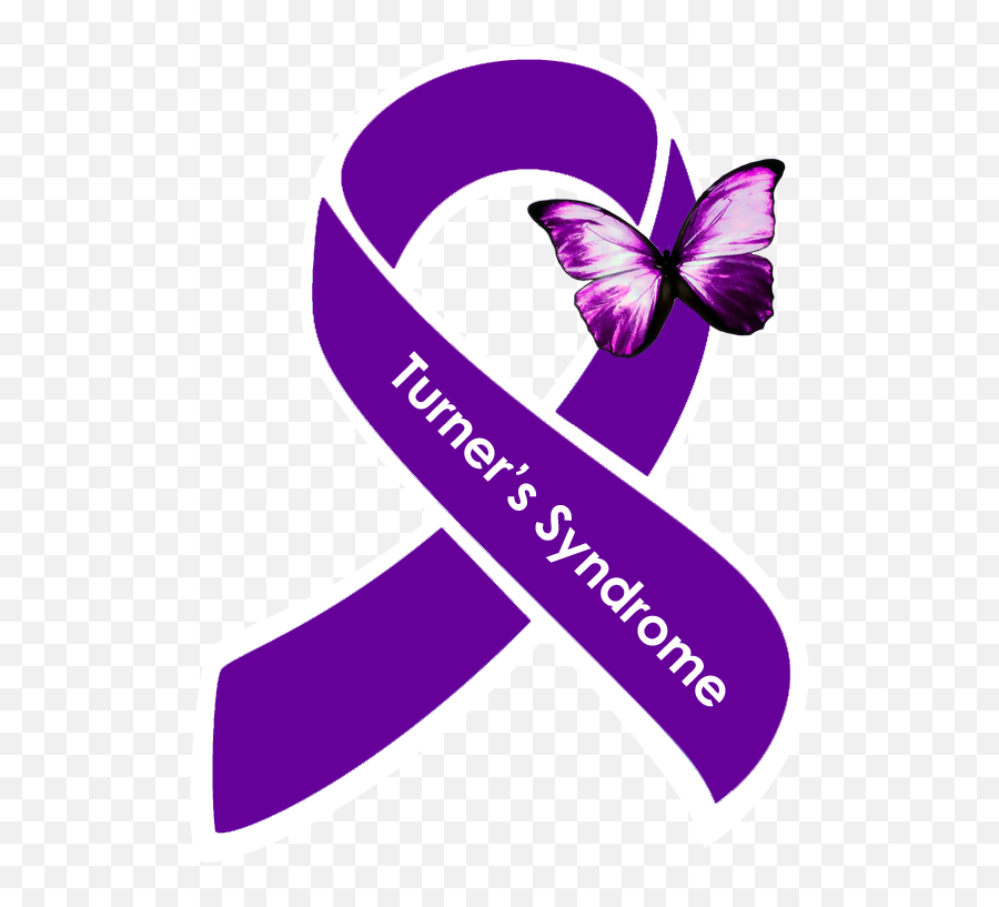 Download Hd Turners Syndrome Occurs In - Turners Syndrome Awareness Emoji,Awareness Ribbon Emoji