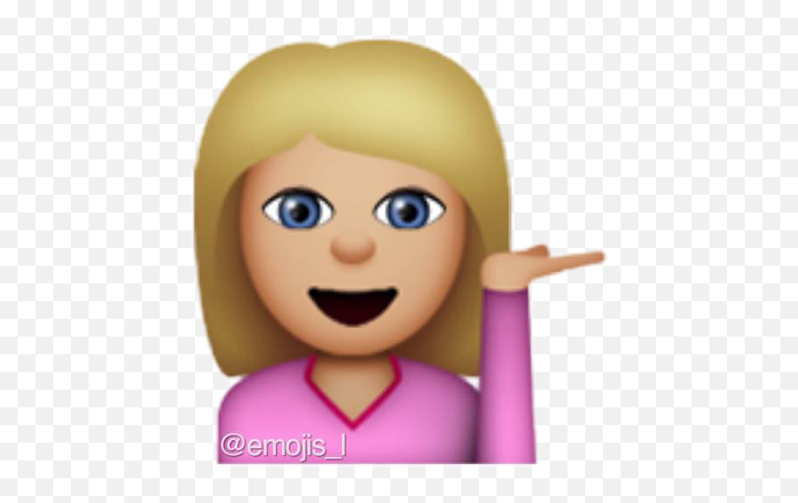 Diva Emoji Girl - Person Tipping Hand Emoji,Girl Emoji Png