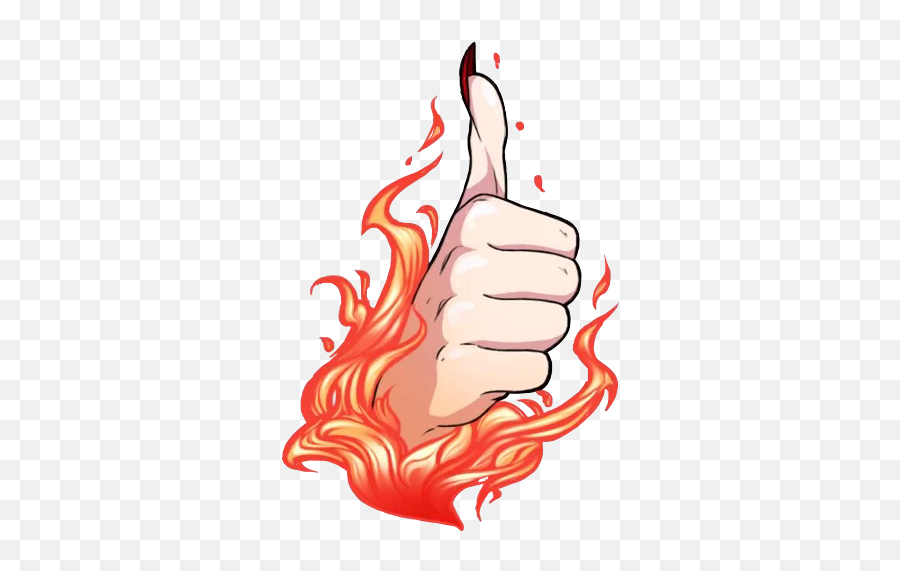 Ok Fire Fingers Hot Freetoedit - Devil Line Sticker Emoji,Ok Fingers Emoji