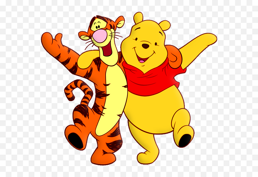 Download And Piglet Winnie Tigger Cartoon Tiger Eeyore - Pooh And Tiger Emoji,Piglet Emoticon