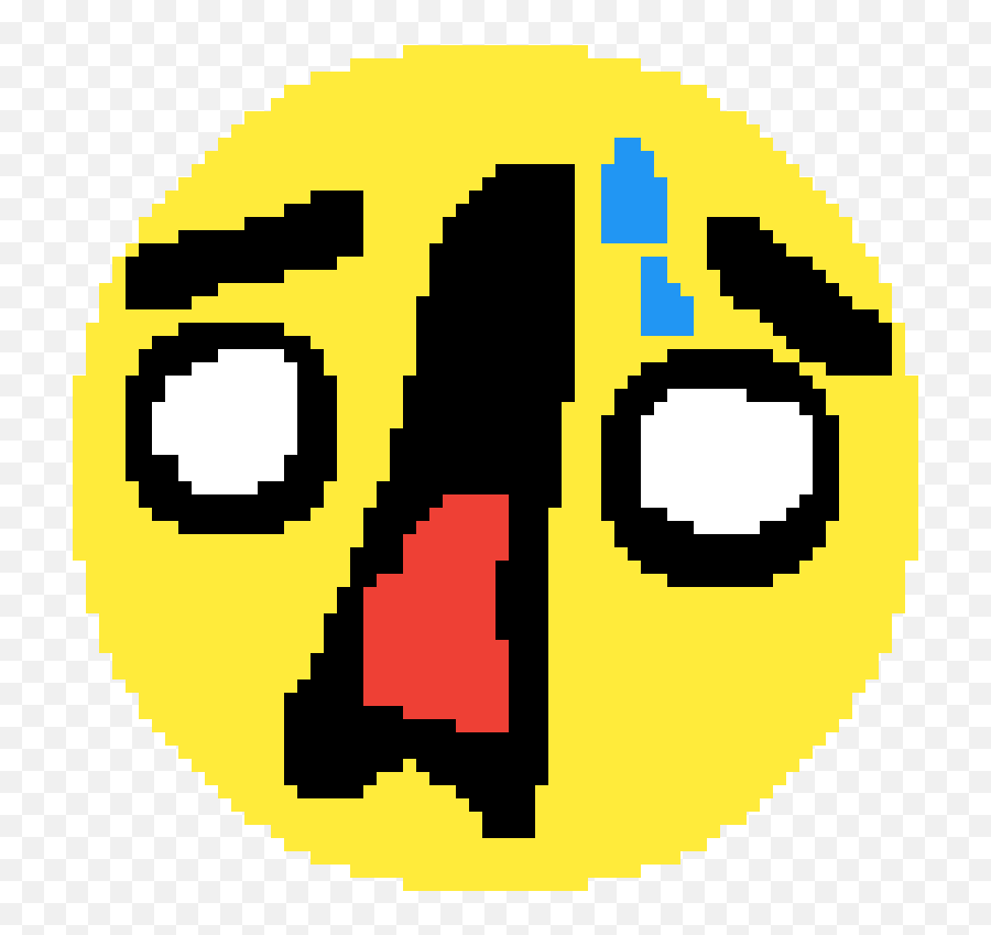 Pixilart - Smiley Emoji,Nervous Emoticon